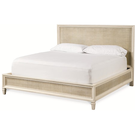 Queen Woven Accent Bed